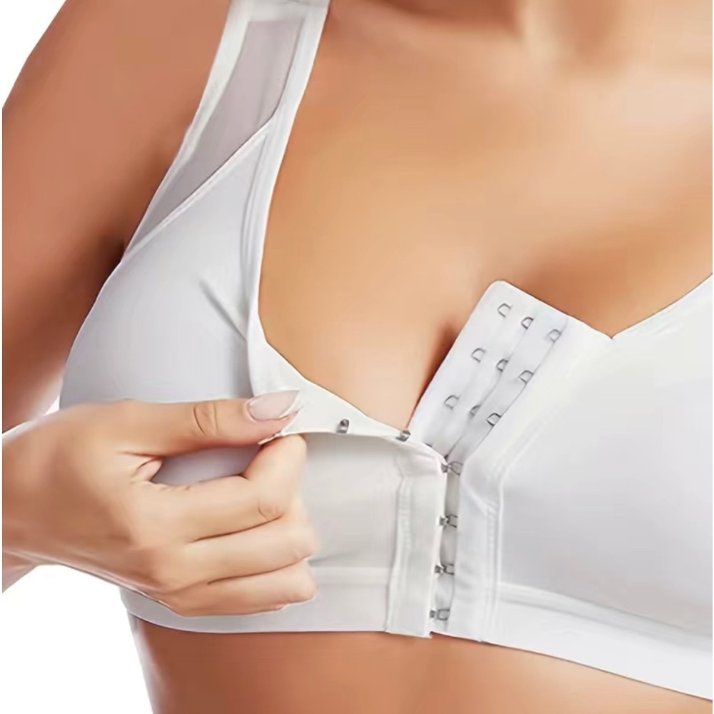 Plus Size 4X Women’s Extra Support Front Closure Bra
